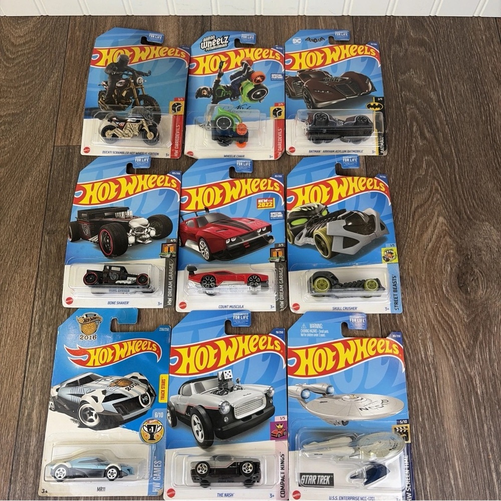 Hot Wheels Die-Cast Car Collection - Assorted Colors